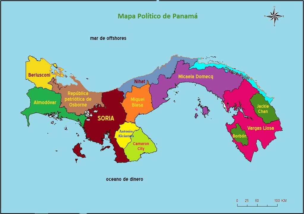 El Nuevo Mapa De Panamá Andrés Herrero 