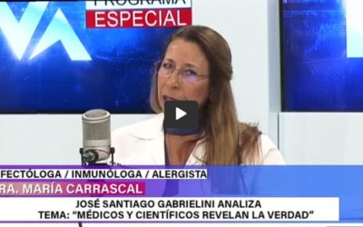 Un grupo de médicos explica sin censura en televisión su experiencia con la covid (video de 56′)