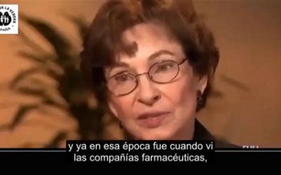 Marcia Angell, ex editora jefe de la revista médica New England Journal of Medicine, denuncia la escasa credibilidad de los artículos científicos, porque el dinero corrompe a la ciencia (video de 4′)